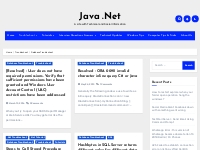 Database Troubleshoot   Java .Net