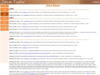 Java Tester - News