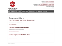 Temporary Offers   James D Miller CPA