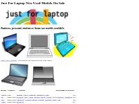 Just For Laptop New Used Models On Sale Business Home College Use