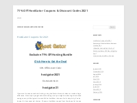 HostGator Coupons | 71% Off HostGator Coupons   Discount Codes 2021
