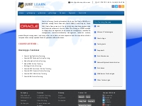 Oracle Online Training | Just Learn Online Technologies
