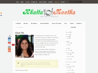 Khatta Meetha - About Me