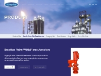 Breather Valve With Flame Arresters - Kingsley Engineering Services | 
