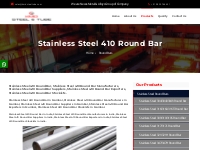 Stainless Steel 410 Round Bar | KMD Steel & Tubes