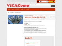 Memory Bekas DDR1 512 | VICAComp