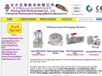 KD Pharmaceutical Packaging Machines Manufacturer and Supplier - Pharm