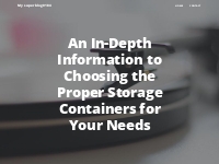 An In-Depth Information to Choosing the Proper Storage Containers for 
