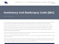 Bankruptcy Lawyer in Hyderabad | Insolvency Advocate | Bankruptcy Law 