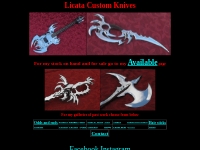 Licata Custom knives ( hand made art in steel )