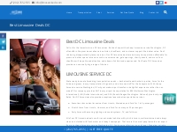 Limoservicedc: Offer Best Limousine Service Deals in Washington