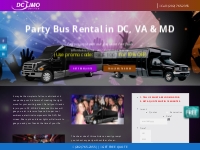 Party Bus Rental in DC, VA   MD - Limo Service DC