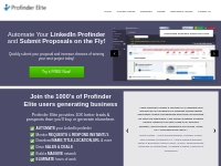 Profinder Elite | Automate Your LinkedIn Profinder