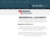 Locked out of house | Residential locksmith - Vaughan (Ontario)