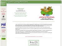 Lynn's Loving Pet Care, Serving Aurora, Centennial, Parker in Colorado