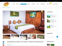 SUPERIOR DOUBLE OR TWIN / FAMILY BUNGALOW