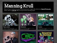 Manning Krull | Illustration, comics, paper mache masks and sculpture,