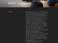 SERVICES   Marcel de Neve