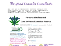 Medical Cannabis Consultants, Maryland Medical Doctor