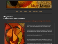 About Contemporary Abstract Painter Mary Laucks