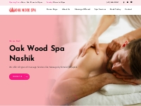 Oak Wood Spa Nashik, Female To Male Body Massage in Nashik, Body Massa