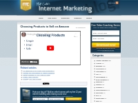 Choosing Products to Sell on Amazon | Internet Marketing Secrets, Affi