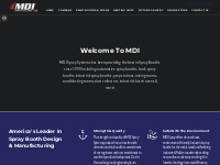 MDI Spray Systems - Spray Booth Manufacture - Powder Coating Booths - 