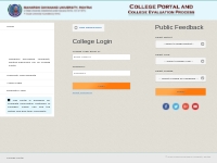 College Portal - Maharshi Dayanand University (MDU) Rohtak