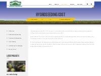 Hydroseeding Cost   Medeiros Hydroseeding   Landscaping