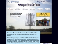 Metroplex Disc Golf Homepage
