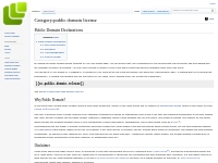 Category:public domain license - Microformats Wiki