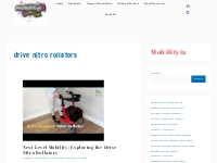 drive nitro rollators - Mobility Review