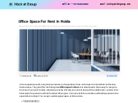 Office Space For Rent In Noida - Mocket Group