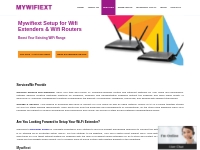WiFi Range Extender | Mywifiext