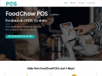 Best Restaurant Point of Sale System (POS) | FoodChow