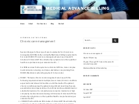Chronic care management   Medical Advance Billing