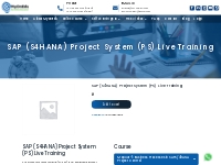 SAP (S4HANA) Project System (PS) Live Training - MyOnEdu | Home