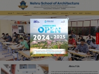 Nehru School of Architecture - NSA - B.Arch and B.Des