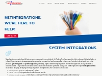 System integrations - NetIntegrations