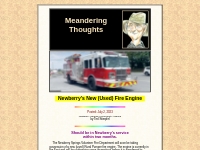 Newberry Springs Is Acquiring A Fire Engine