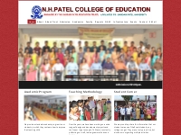 Welcome to N. H. Patel College of Education