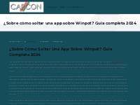 ¿Sobre cómo soltar una app sobre Winpot? Guía completa 2024   NJCarCon