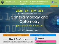Ophthalmology Conferences Dubai | Ophthalmology Conference 2025 | Opht