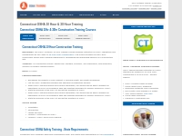 Connecticut OSHA Training | 10-hour $99 | 30-hour $189 | 15% OFF SALE 