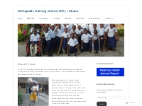 What OTC does | Orthopedic Training Centre (OTC)  ::  Ghana