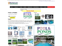 Pool and Ponds, Swimming Pool Contractors, Swimming Pool Equipments, W