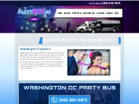  Wedding DC Party Bus Service, DC Wedding Party Buses