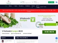Vitafood Europe 2020 | Book Your Slot