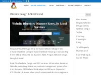 Website Design   SEO Ireland Pinguis Web Clients Freelance SEO Expert 