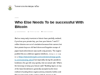Who Else Needs To be successful With Bitcoin   โรงพยาบาลค่ายพ่อขุนผาเม